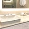 Nantucket Sinks 23 Inch 3-hole Rectangular Drop-In Ceramic Vanity Sink DI-2317-R8 - alternate 3